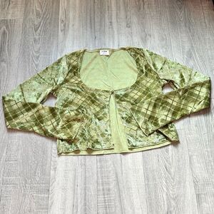 Cotton On velour cardigan